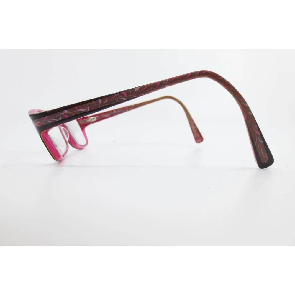 ProDesign Denmark 1691 3832 Eyeglasses Frames Pink Pattern 54-16-140 Rectangular